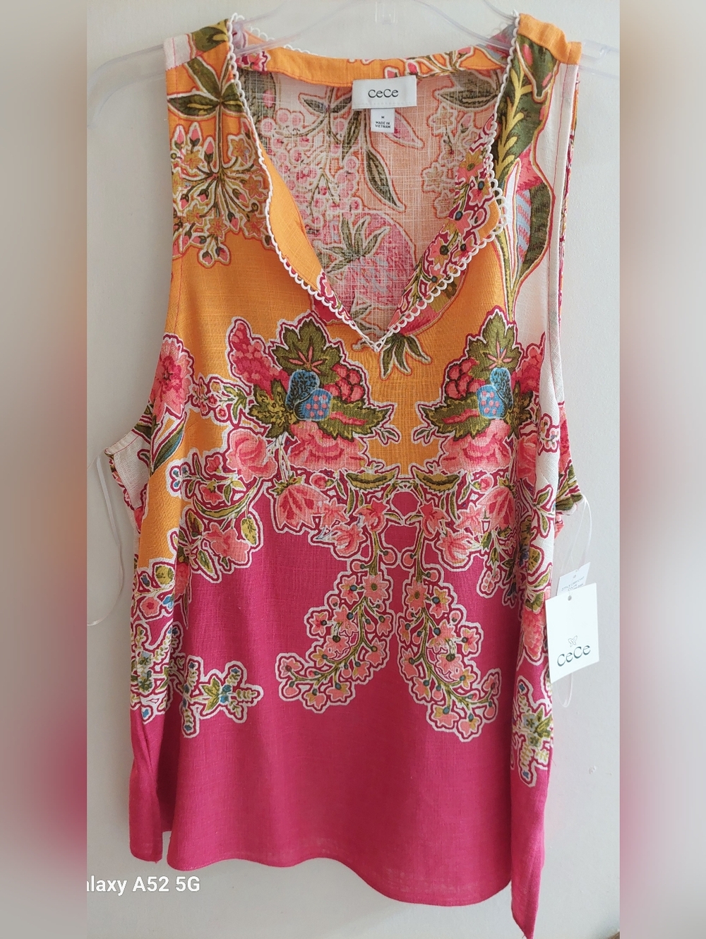 CeCe- Sleeveless Top.